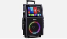 MASINGO 2022 New Professional Karaoke Machine with Lyrics Display Screen, WiFi