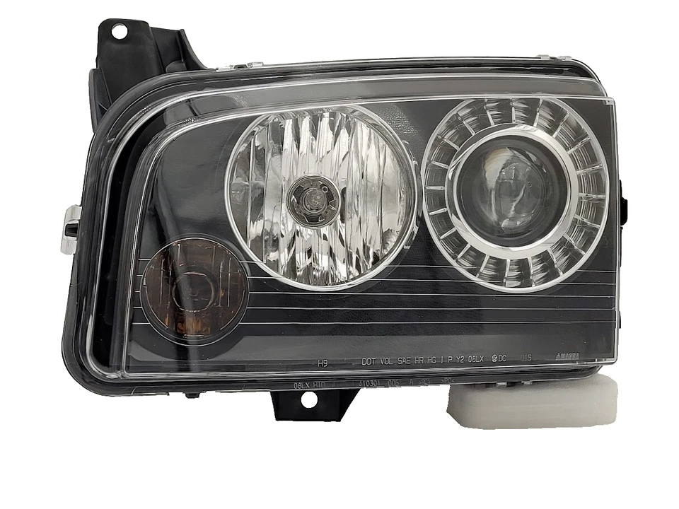 OEM 2008-2010 Dodge Charger Left Driver Xenon Headlight - 4806443AB — 第 2/4 张图片