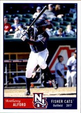 2017 New Hampshire Fisher Cats Grandstand #1 Anthony Alford Columbia Mississippi