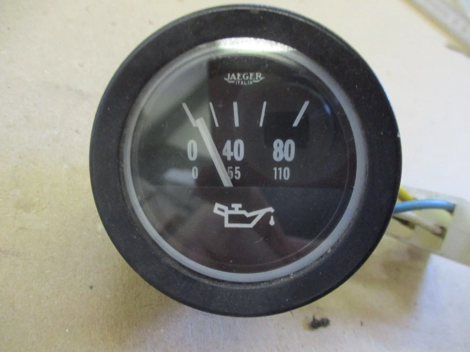 Fiat Opel Alfa Renault Lancia Öltemperatur Anzeige Instrument Ø52mm Jaeger NEU - Bild 2 von 4