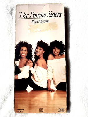 THE POINTER SISTERS CD RIGHT RHYTHM SEALED LONGBOX JUMP NEUTRON DANCE REAL LIFE
