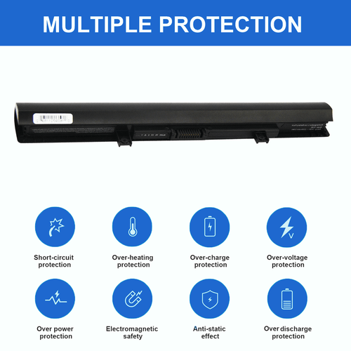 Battery for Toshiba Satellite C50-B C55-B5299 C55-B5202 C55-B5170 PA5185U-1BRS - Picture 3 of 12