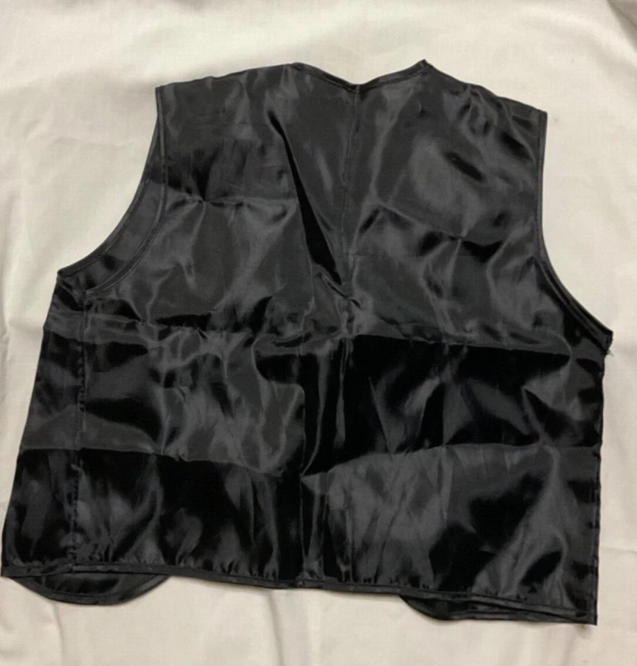 Chaleco pirata pequeño 3+ para niños, pañuelo para el cuello y diadema; usado Foto 2 de 4