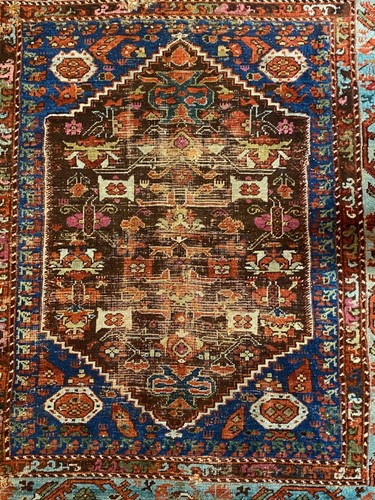 Antique Turkish Demirji / Dimirji Kula, ca. 1800; 5ft x 5ft - Picture 4 of 12