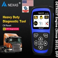 NL102PLUS Heavy Duty HD Truck with DETROIT Engine Scanner Tool DPF Regeneration