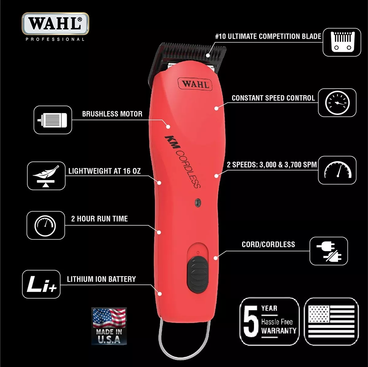 Tondeuse WAHL KM Cordless