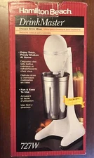 SEALED 🎁 Vintage Hamilton Beach DrinkMaster 727W Milkshake Malt Ice Cream Mixer