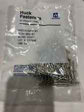 New Huck fastener P/N NAS1919B04-03  bag of 100