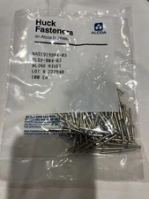 New Huck fastener P/N NAS1919B04-03  bag of 100