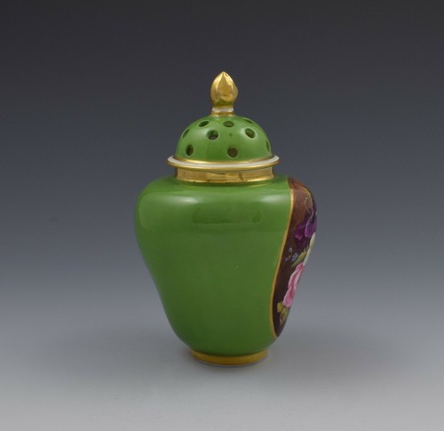Fine Crown Derby King Street Porcelain Pot Pourri Vase & Cover Antique Royal - Picture 3 of 8