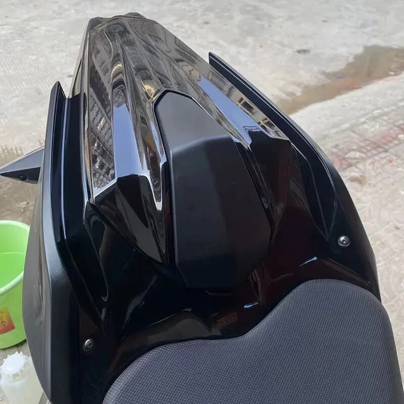 Cubierta de asiento trasero capó asiento trasero look para Kawasaki Ninj 400 250 Z400 2018-2023 Foto 3 de 4