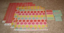 My Mind's Eye Double Sided Cardstock Papers & DieCuts ~ Kaleidoscope.....Girls