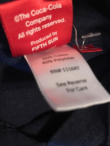 Coca Cola Unisex Mens Woman’s Youth Hoodie Sweatshirt M Pocket Pullover Promo - Picture 5 of 12