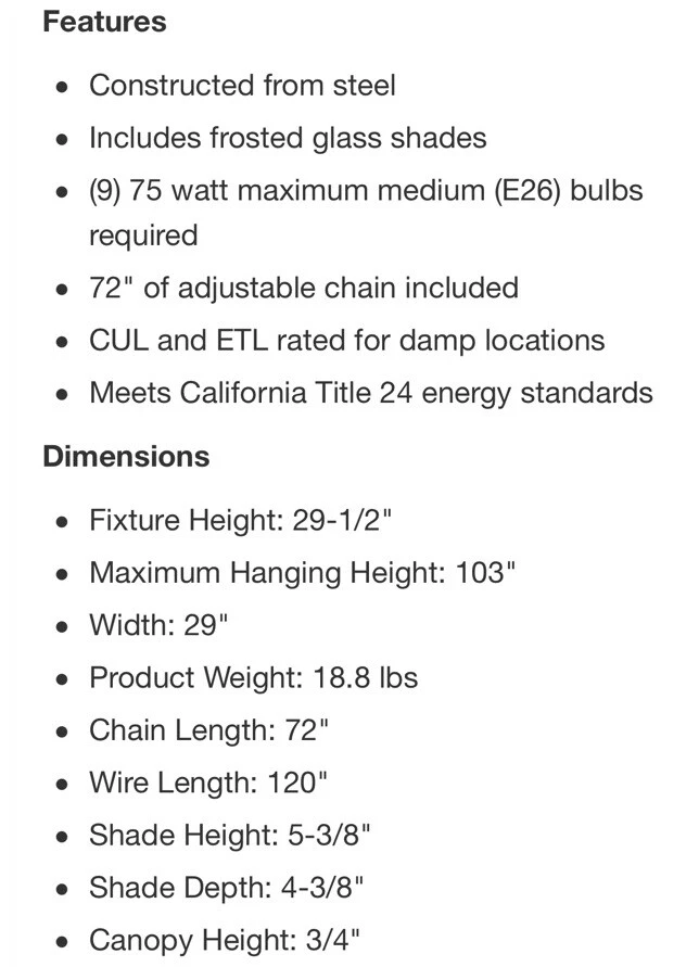 Generation Lighting Kerrville 9 Light, 2 Tier Chandelier in Heirloom Bronze - Image 2 of 4