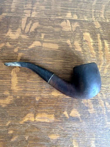 VINTAGE MID CENTURY PIPE HOLDER WITH AMBER ASHTRAY AND OLD SMOKING PIPES - Picture 17 of 24