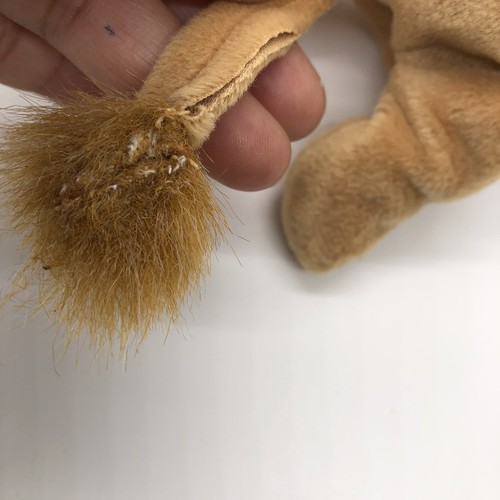 TY Beanie Roary The Lion DOB February 20 1996 Vintage TY GIFT RETIRED - Picture 8 of 10
