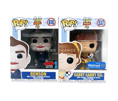 Funko Toy Story 4 Benson 618 Fall Convention & Gabby Gabby 537