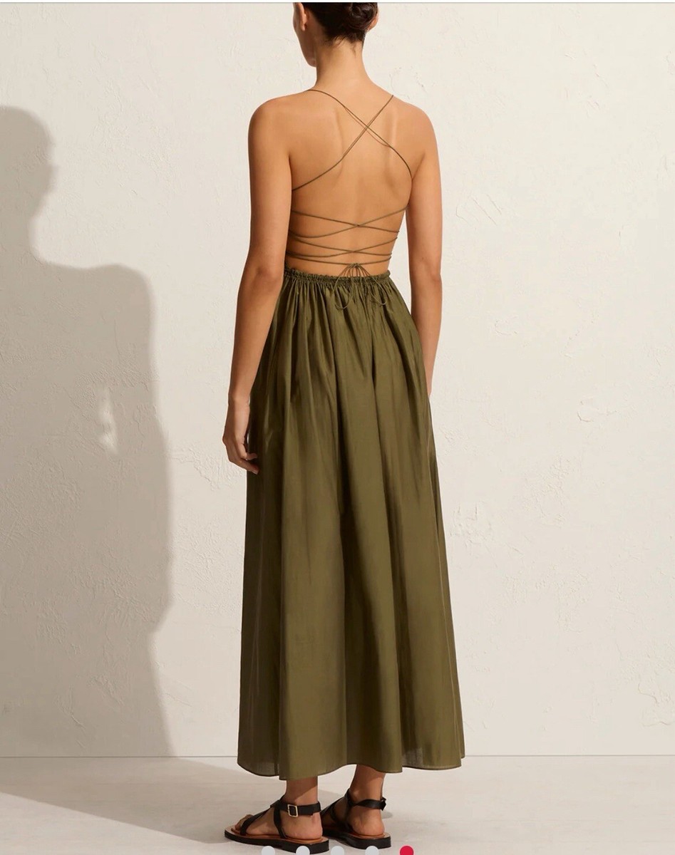 chinese dress ladies Shirred Plunge Dress main image 1
