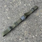 British Army Surplus Olive Green Sternum Strap for Rucksack, Bergen 25mm Nylon