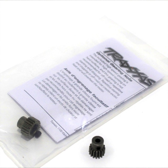 Traxxas Stampede Pinion Gears 16 21 Tooth 48p Xl5 VXL Bandit Slash