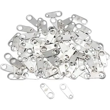 100 Sterling Silver Jewelry Tags For Clasps 9mm