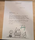 Charles  Schulz Typed And Signed Sparky Letter 1968