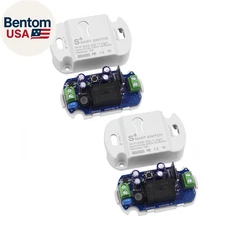 16A Basic Wireless Smart Switch，Wi-Fi Light Switch Compatible with Alexa & Googl