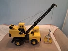 Vintage 1970's Tonka MR-970 Mighty Crane  Pressed Steel Toy
