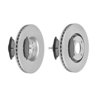 F.Becker Bremsscheiben Ø283MM + BremsbelÄGe Vorne FÜR Peugeot 308 I Sw 3008 Cc