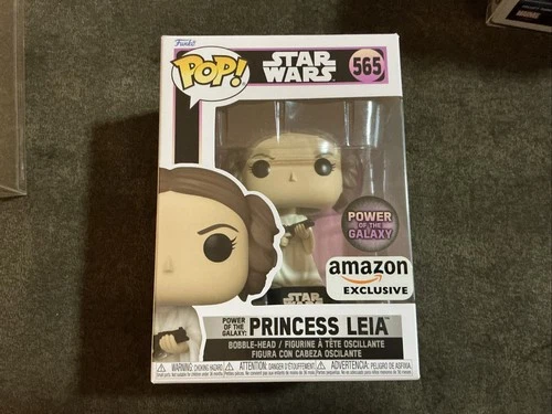Funko Pop Princess Leia No. 566 Star Wars Power of the Galaxy Amazon