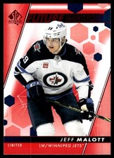 2022-23 SP Authentic Future Watch Limited Red Jeff Malott RC #184