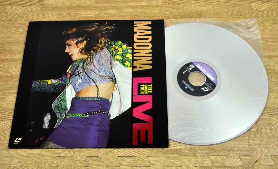 MADONNA / The Virgin Tour Live Laserdisc JAPAN LD 07JL-38105 - Image 3 of 3