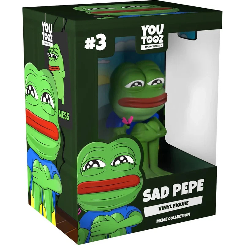 Youtooz Sad Pepe Vinyl Figure #3 Collectible Figurine | eBay