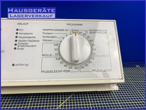 Blende Elektronik Waschmaschine - Miele W806 3809013