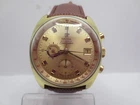 VINTAGE OMEGA SEAMASTER CAL.1040 RE#176007 CHRONOGRAPH GOLDPLATED AUTOMATICWATCH