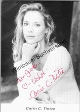 Original Autogramm Carin C. Tietze /// Autograph signiert signed signee Tietze, 