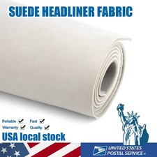 Headliner Fabric Suede with Foam-Backed Roof Panel Lining Upholstery Renew