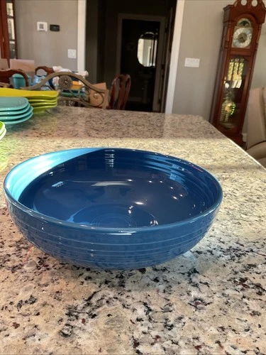 Fiestaware Fiesta Lg Bistro Bowl LAPIS, EUC