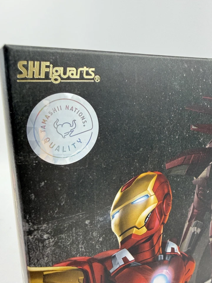 Figura Marvel Bandai S.H.Figuarts Iron Man Mark VII 7 Avengers Assemble Edition Foto 3 de 4