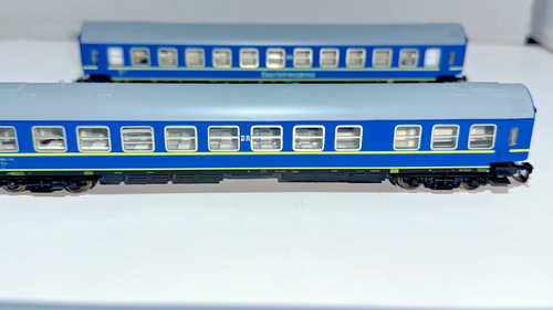 TT "Touristenexpress" Tillig 3 Wagen, (2x Schlaf- und 1x Speisewagen) beleuchtet - Bild 3 von 15