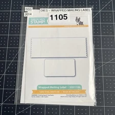 Simon Says Stamp Dies WRAPPED MAILING LABEL SSSD111306 Embossing CardMaking Die