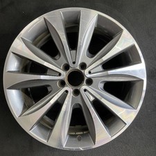 Mercedes-benz Machined Grey Gl450 Gl350 Factory Wheel 20 2013-2016 Oem 85297