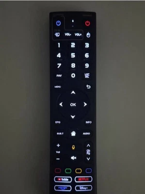 vSeeBox - Backlit Remote for V1, V2, V3, V5, V6, Elite, Mini, Ultra, Pro, Plus