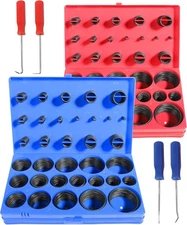 826pcs O Ring Assortment Kit,Nitrile Rubber O Ring Kit with 4 Pick & Hook,Car Ac