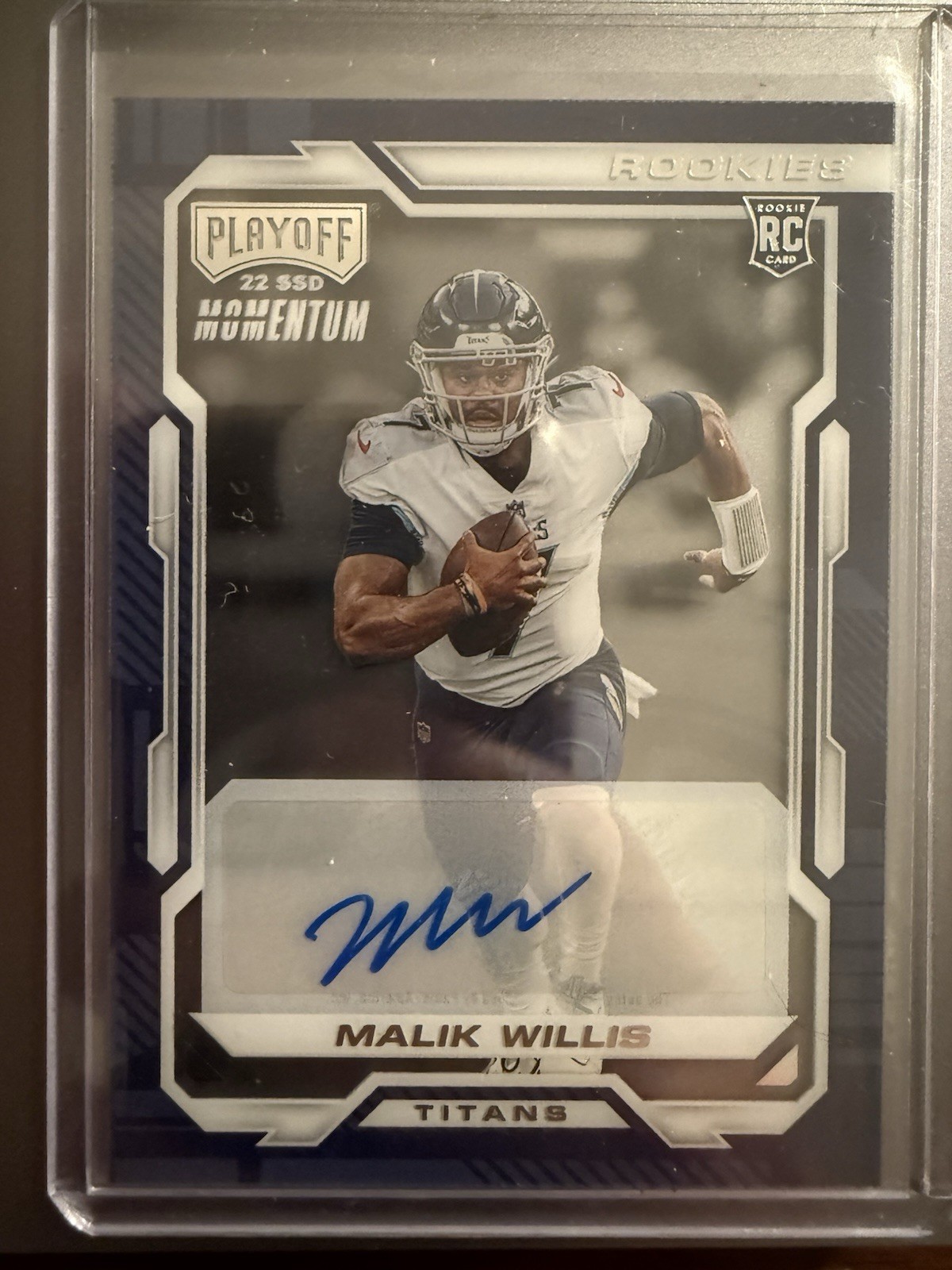 2022 Panini Chronicles - Playoff Momentum Rookies Malik Willis Auto