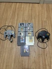 Vintage 1980s NES and Nintendo 64 Games And Controllers Untested