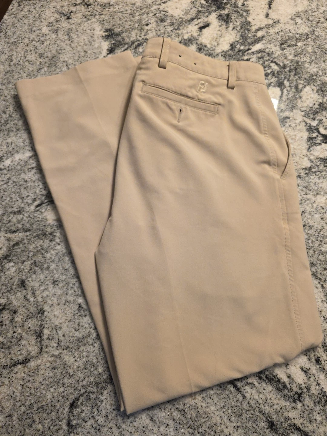 FootJoy Golf Pants Mens Size 36x32 Tan Khaki Tan Lightweight Work L01