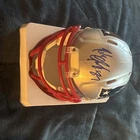 Rob Gronkowski Autographed New England Patriots Mini Helmet Gronk Exclusive