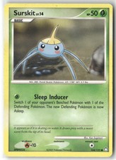 Pokemon Surskit 104/123 Mysterious Treasures Common