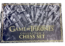 Game of Thrones Collector's Chess Set | Collectible 32 Sculpt Chess Pieces GOT